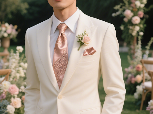 Pink Silk Ties: Elevate Men’s Style with Paisley, Floral, Striped & Solid Dot Designs